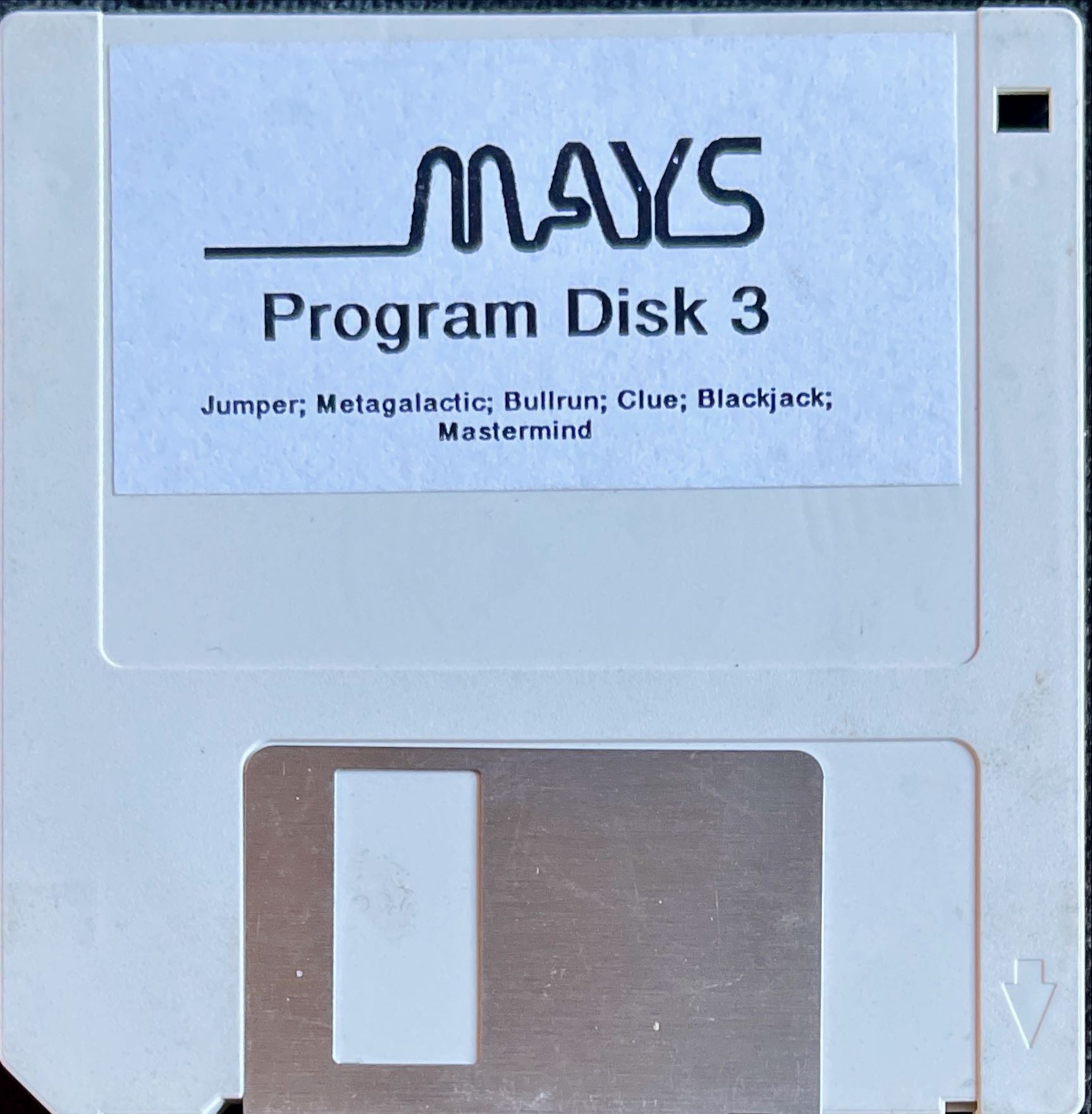 Program Disk 3