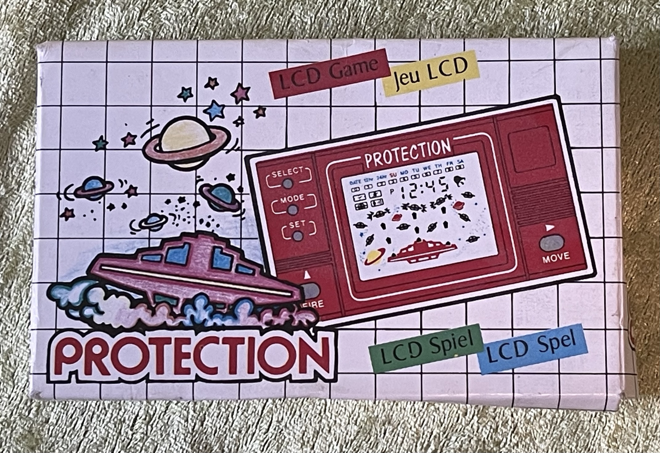 Protection Lcd Game
